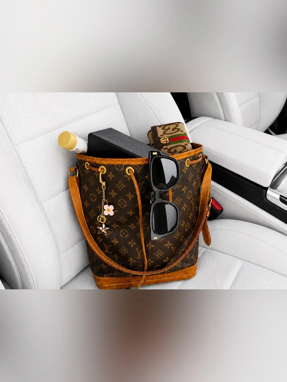 Louis Vuitton Noé Monogram Bucket Bag Vintage Authentic